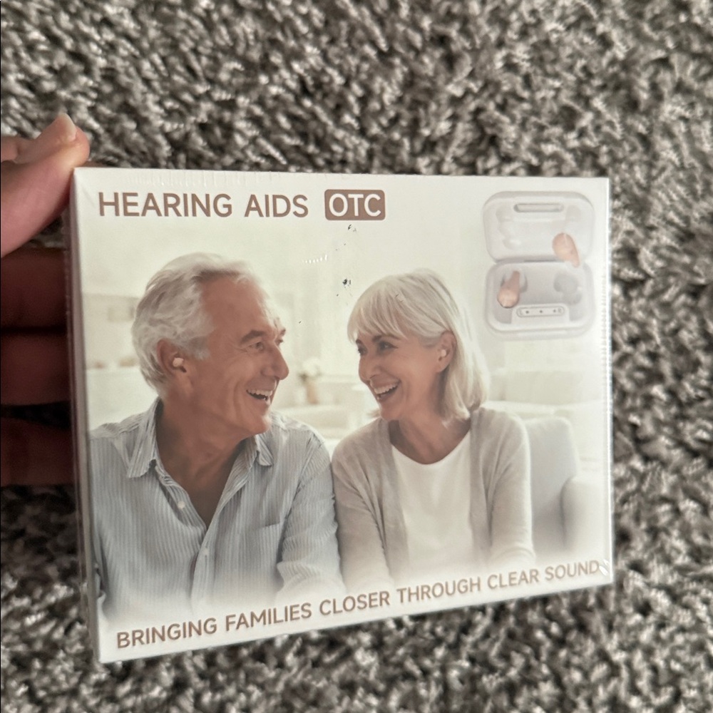 OTC Hearing Aids in White